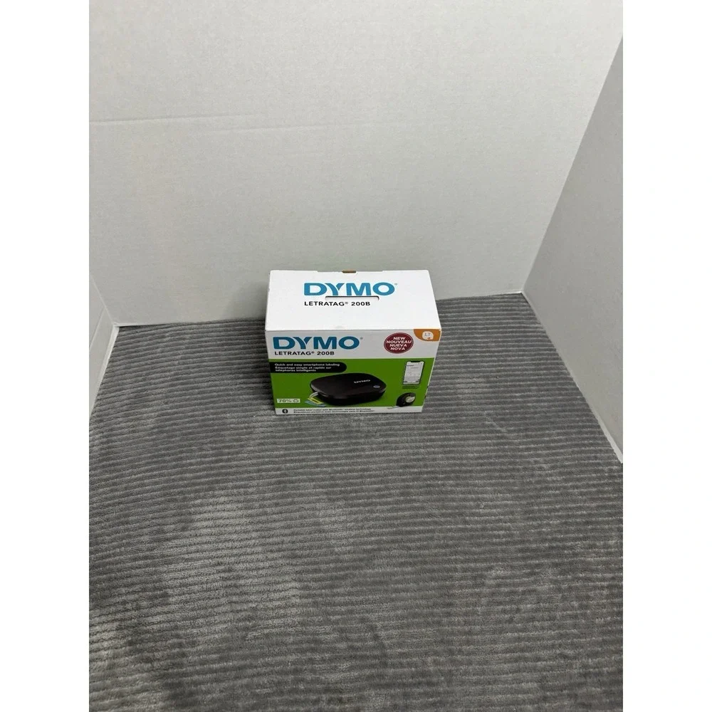 Dymo Bluetooth Compact Wireless Label Maker Thermal Printer LetraTag 200B